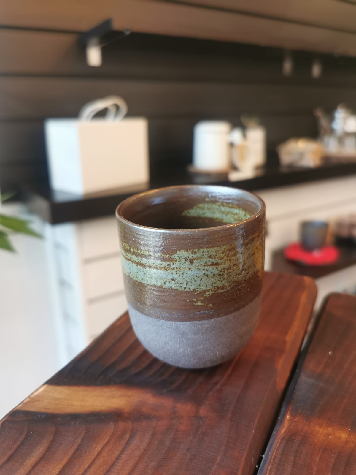 Ceramic Japanese Style Tea Cup Green - Meadow Tea