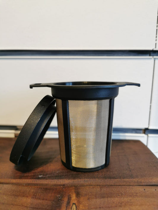 Permanent Tea Filter with Lid - Stand - Meadow Tea