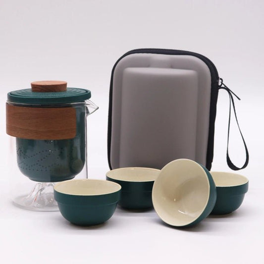 Travel Mountain Teapot Set - 4 cups - Meadow Tea